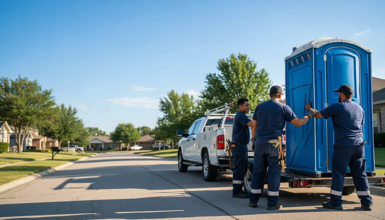 Portable Toilet Rental in Cotton Valley, LA near me